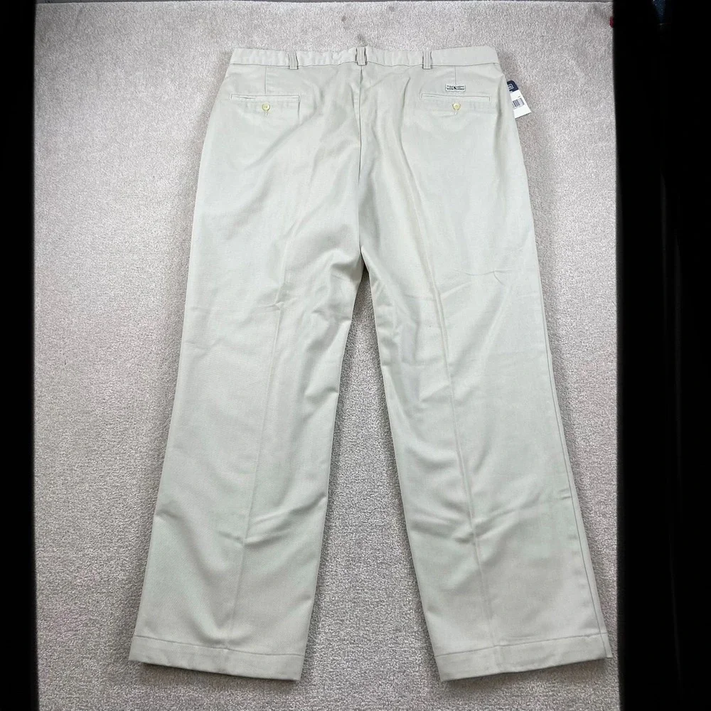 Polo by Ralph Lauren Men’s Light Khaki Pleated Chinos